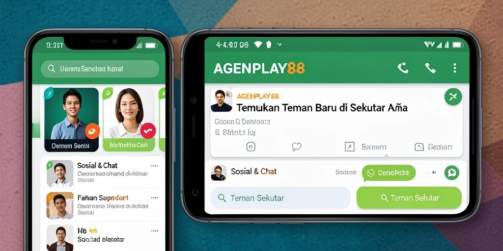 Antarmuka aplikasi AGENPLAY88 yang interaktif dan user-friendly.